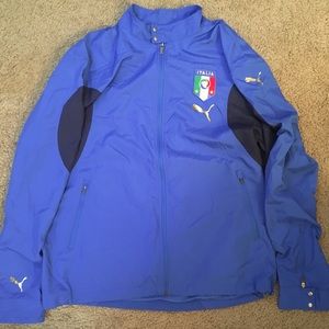 Italian Men’s Soccer Warmup Jacket